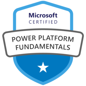 Microsoft- Power Platform Fundamentals