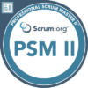 Professional Scrum Master II Certification