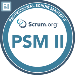 Professional Scrum Master II Certification