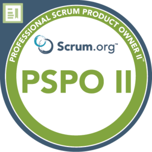 Professional Scrum Product Owner II Certification