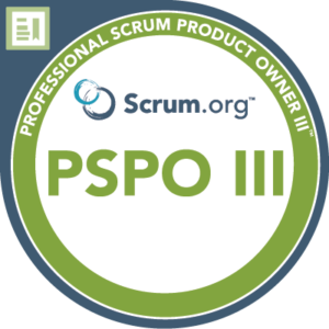 Professional Scrum Product Owner III Certification