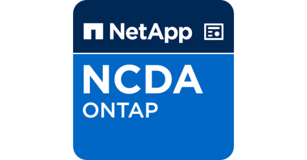 NCDA: NetApp Certified Data Administrator