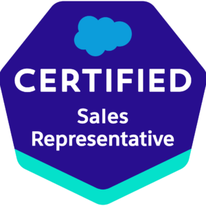 Salesforce Certified Sales Representative