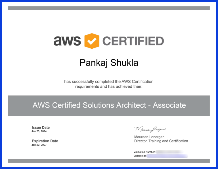 AWS Associate 1