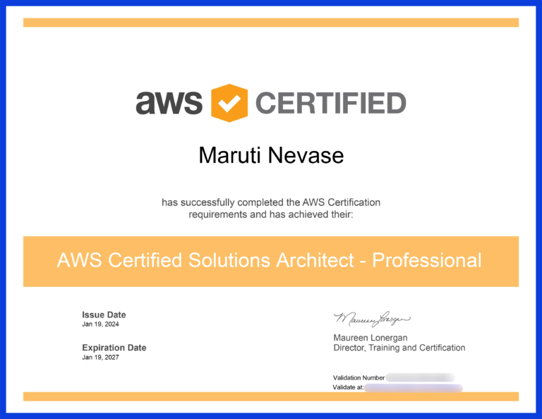 AWS Professional 5