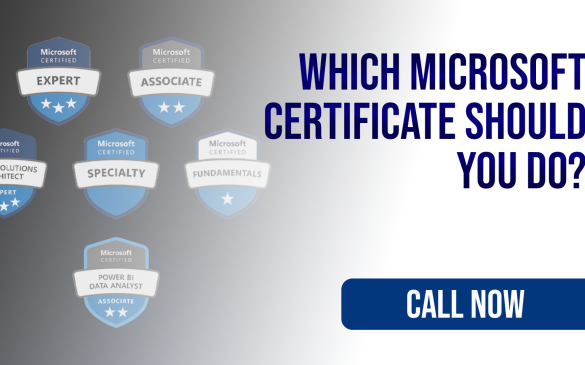 Which Microsoft certificate you should do